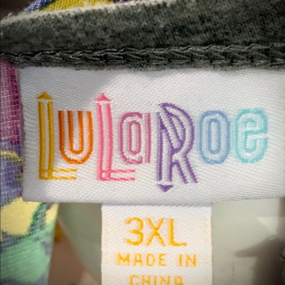 LuLaRoe Floral Randy - Picture 4 of 4